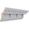 Ekena Millwork 9 7/8"H x 9 3/4"P x 14"F x 94 1/2"L Granada Crown Moulding MLD09X09X14GR - alternate 3